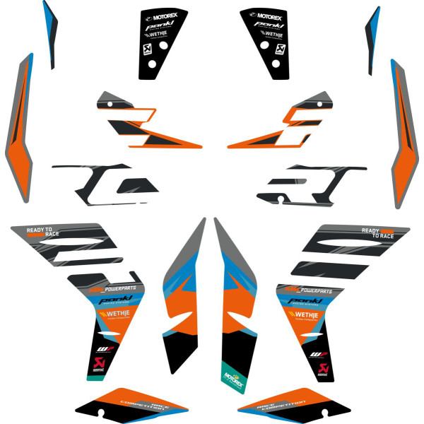 KTM Factory graphics kit